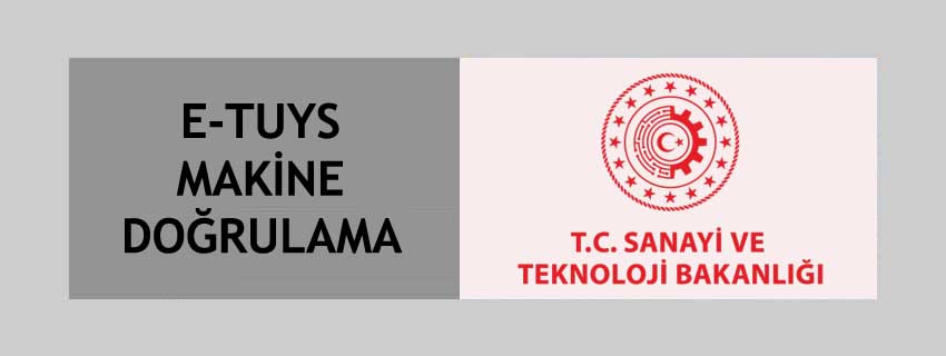 E-TUYS Makine Doğrulama